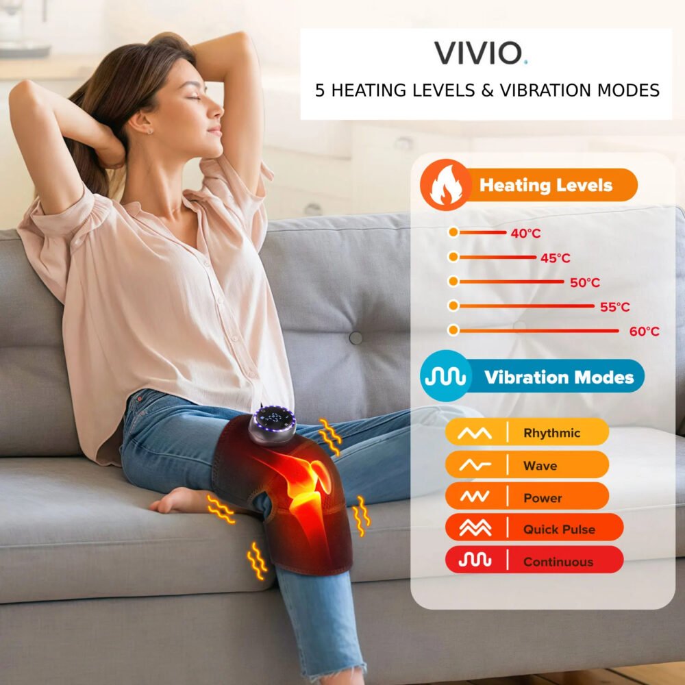 vivio flexknee heating and vibration